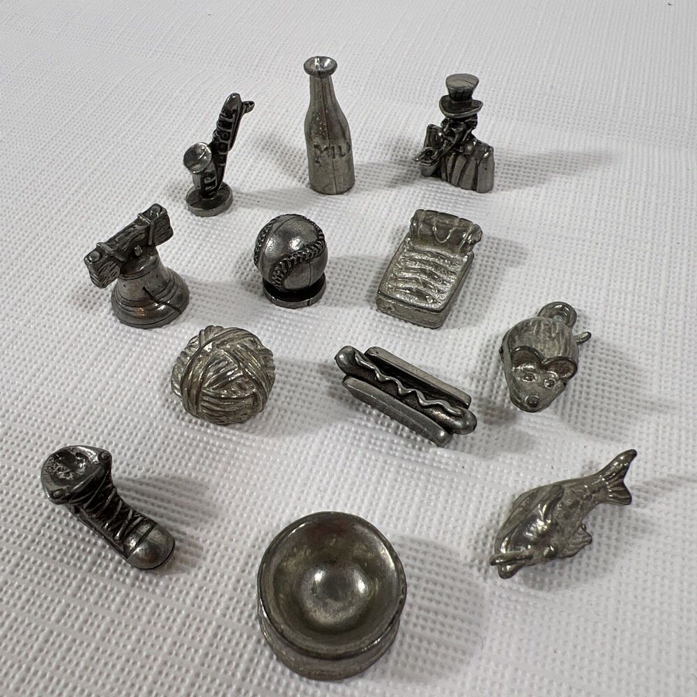 Monopoly - The Simpsons - Simpson - Metal Tokens - Game Pieces